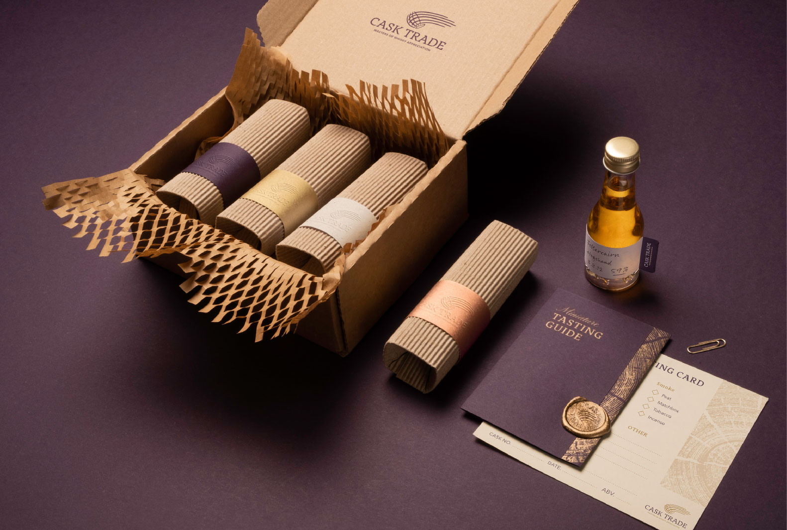 Postal Packaging for Whisky by Hello Cargo